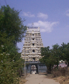 Raja gopuram of Aduthurai Perumal temple, Thirukkoodaloor, TNadu