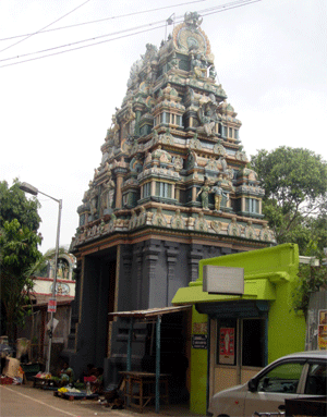 Sri Anjaneya Swamy Temple, Barrack Street, Seven Wells, George Town, Chennai 