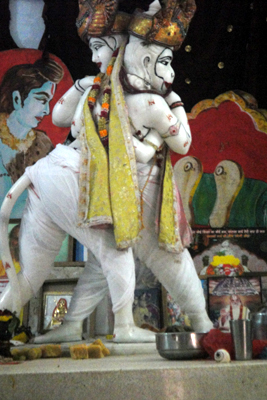 श्री भरत हनुमान मिलन मंदिर, नंदीग्राम, यूपी 