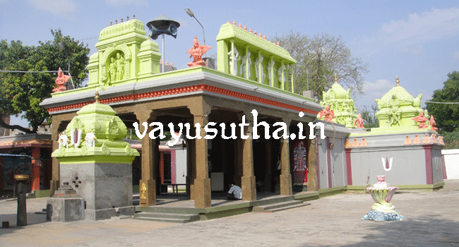 श्री सीताराम अंजनेय मंदिर, संथपट्टई, गुडियाथम, वेल्लोर जिला। तमिलनाडु 