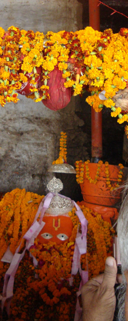 Sri Hanuman of Hanuman Dhara, Chitrakoot, U.P