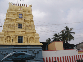 श्री गजेंद्र वरदराजा मंदिर, कोटाई पेरूमल कोविल प्रवेश द्वार, तिरुपत्तूर, तमिलनाडु 