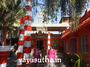 Main Enterance to Sri Anjaneya Sannidhi,, Karmanghat, Hyderabad