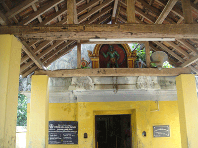 Abhaya hasta Anjaneya Temple, Tirukodikaval, Thanjavur District, Tamil Nadu.