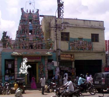 कृष्णा रायर तप्पकुलम हनुमान मंदिर, मदुरै, तमिल नाडू