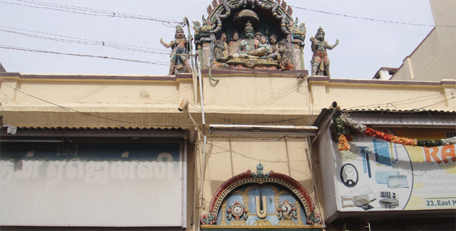 हनुमंतरायन मंदिर, पूर्व हनुमंतरायन कोविल स्ट्रीट, मदुरै, तमिल नाडु