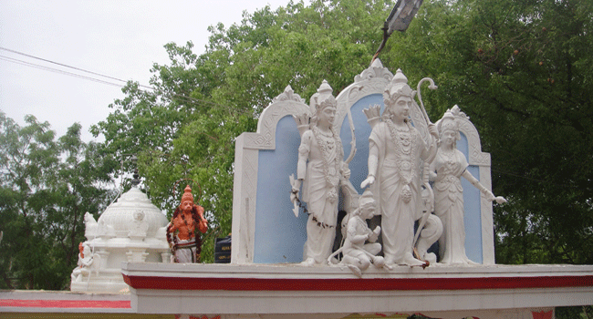 गंधमदन पहाड़ी से दृश्य - रामर पदम, रामेश्वरम 