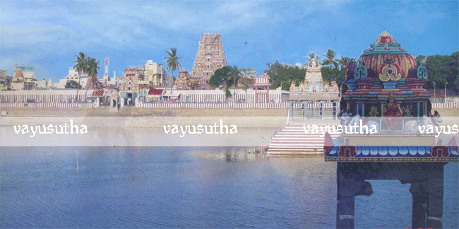 Kapaliswarar temple and its tank, Mylapore, Chennai-Courtesy:Sri Raghu, Chennai 