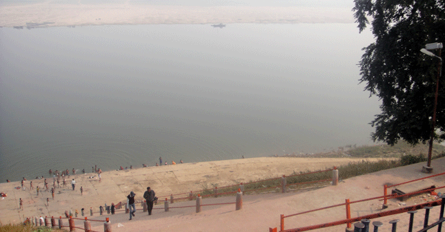 River Yamuna at Rajapur, Chitrakoot, Utter Pradesh 