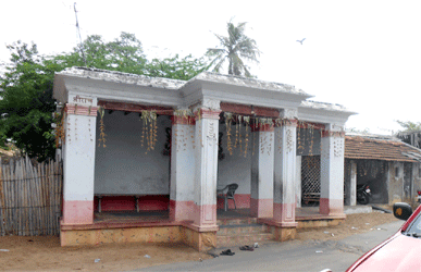 Sri Sakshi Hanuman temple, Gandhamadana Parvat, Ramar padam, Rameswaram