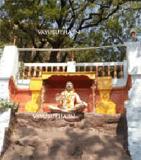 Samartha Ramdas in Sarangapur Hanuman Temple, Sarangapur, Nizamabad district, Telangana