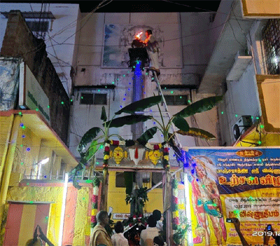 Vishnu Deepam festival - Sundara Veera Anjaneya Temple, Tirupattur