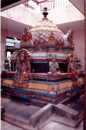 Vimanam of Dasa Anjaneya sannidhi of Dharmapuri