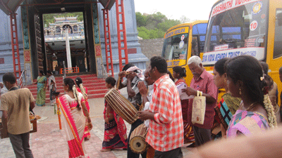 Giri pradhakshanam,  Sri Anjaneya Temple, D.P.Pallayam, TNadu