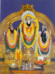 करेनजी श्री हनुमान मंदिर, बासवंगुडी, बेंगलोर का श्रीराम