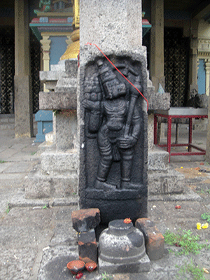 दीपा स्तम्भ, कोदंड राम मंदिर, पझैया माम्बलम, चेन्नई
