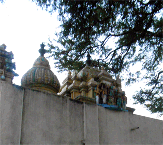 Vimanam of Sri Hanuman sannidhi, Sri Venugopala Swamy Temple, Malleswaram, Bangaluru