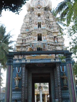 Rajagopuram of Sri Venugopala Swamy Temple, Malleswaram, Bangaluru