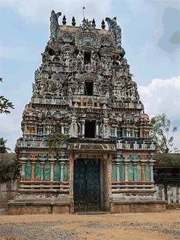 Sri Prasanna Kothandarama Temple, Ayyampettai, Thanjavur during 2008:: courtesy: gkkaushik