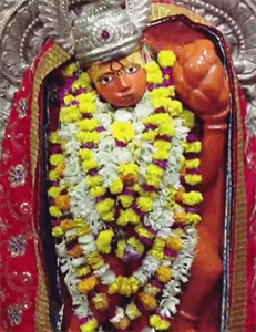 Sri Maruti of Bhikardas Maruti Mandir, Sadashiv Peth, Pune
