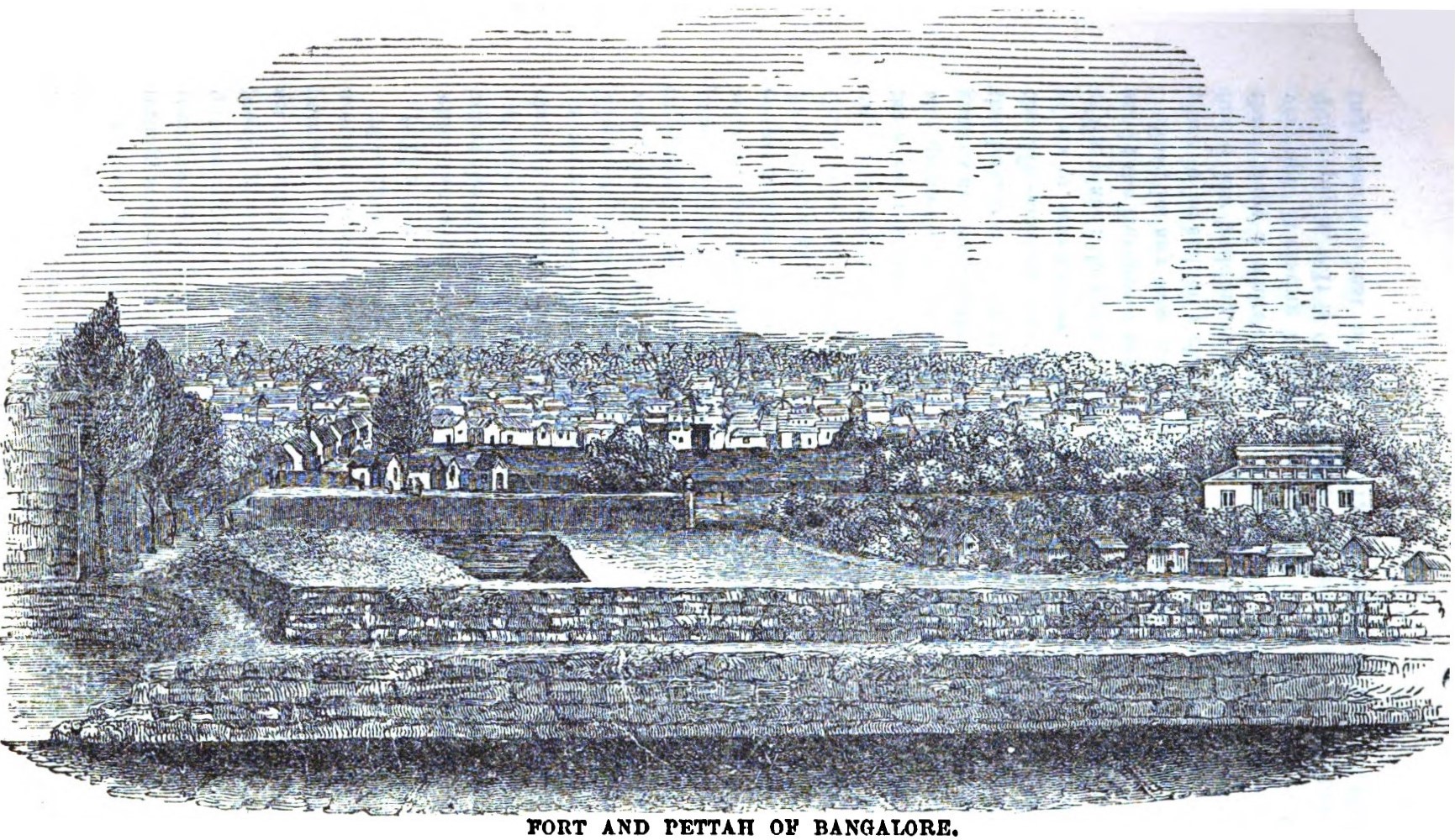 Fort and Pettah of Bangalore, courtesy :Wiki