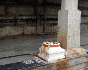 blessings of the celestial powers -Sripadaraja mutt, Bazar Vidhi, Mulbagal, Kolar