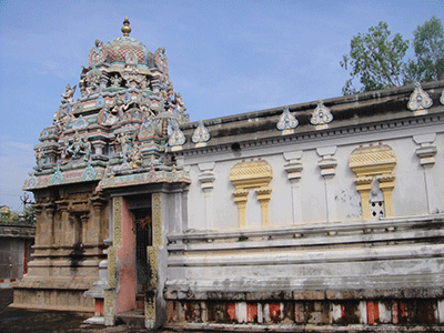 Vimanam of Santhana Ramaswamy Temple, Needamangalam 