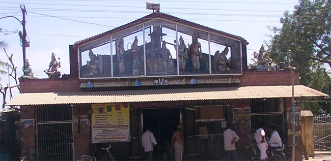 Theradi Sri Anjaneya temple, Tiruvindaloor, Mayiladuthurai
