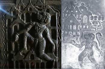 Pillar carving,Sri Parimala Ranganatha temple,Tiruvindaloor,Mayiladuthurai