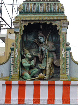 श्री अंजनेय मंदिर, शिवाजी नगर, बैंगलोर