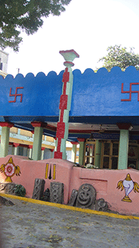 ஸ்ரீமுக்யப்ராணா கோவில், ஸ்ரீராகவேந்திர ஸ்வாமி மடம், ஷாலிபண்டா, ஹைதராபாத்- 2020இல்